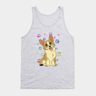 Corgi Tank Top